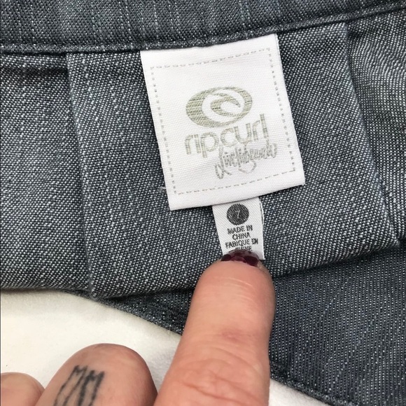 Rip Curl Denim Skirt - Picture 3 of 6